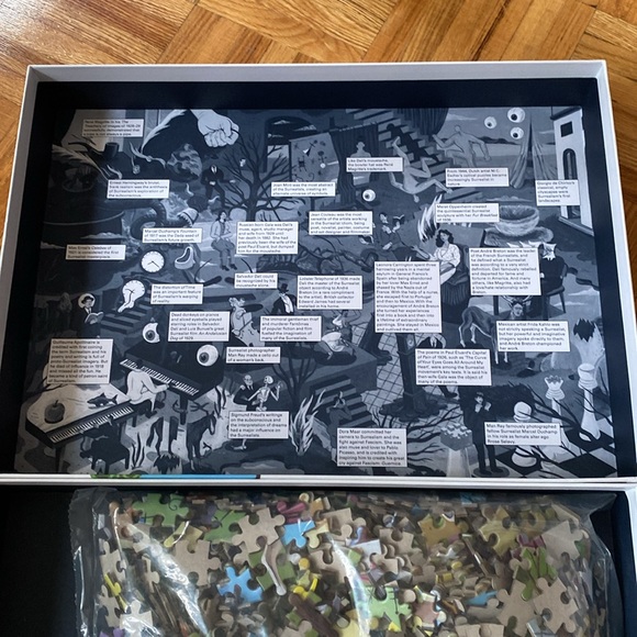 The Dream of Surrealism puzzle 1000 pieces New and seled - Picture 2 of 13